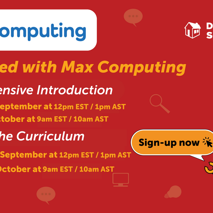 'Get Started with Max Computing' webinar series