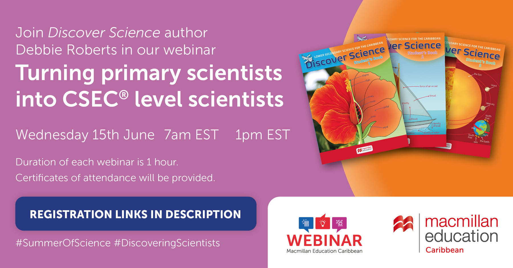 Join our webinar and turn your primary scientists into CSEC® level scientists