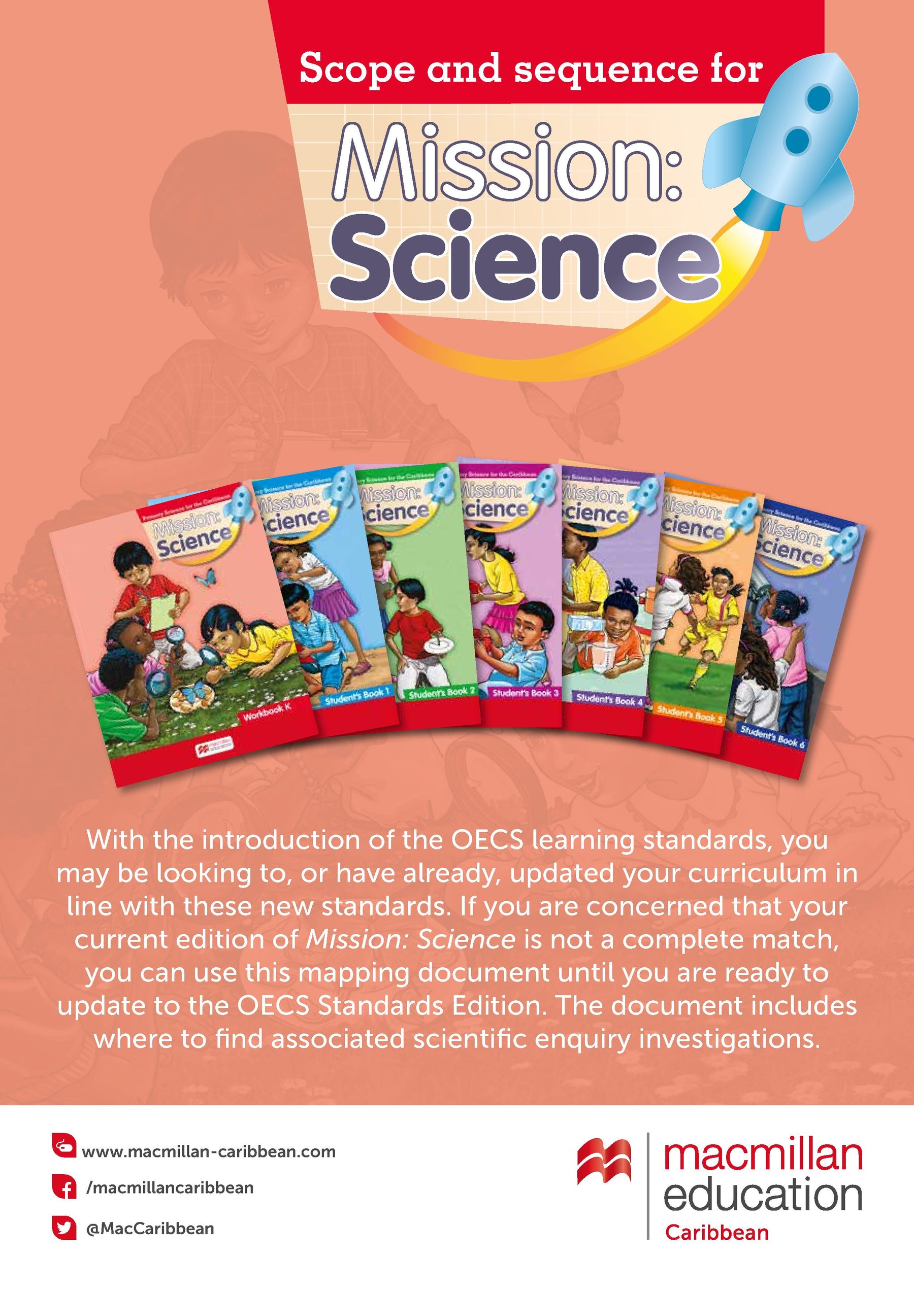 MISSION: SCIENCE Mapping document for the OECS standard