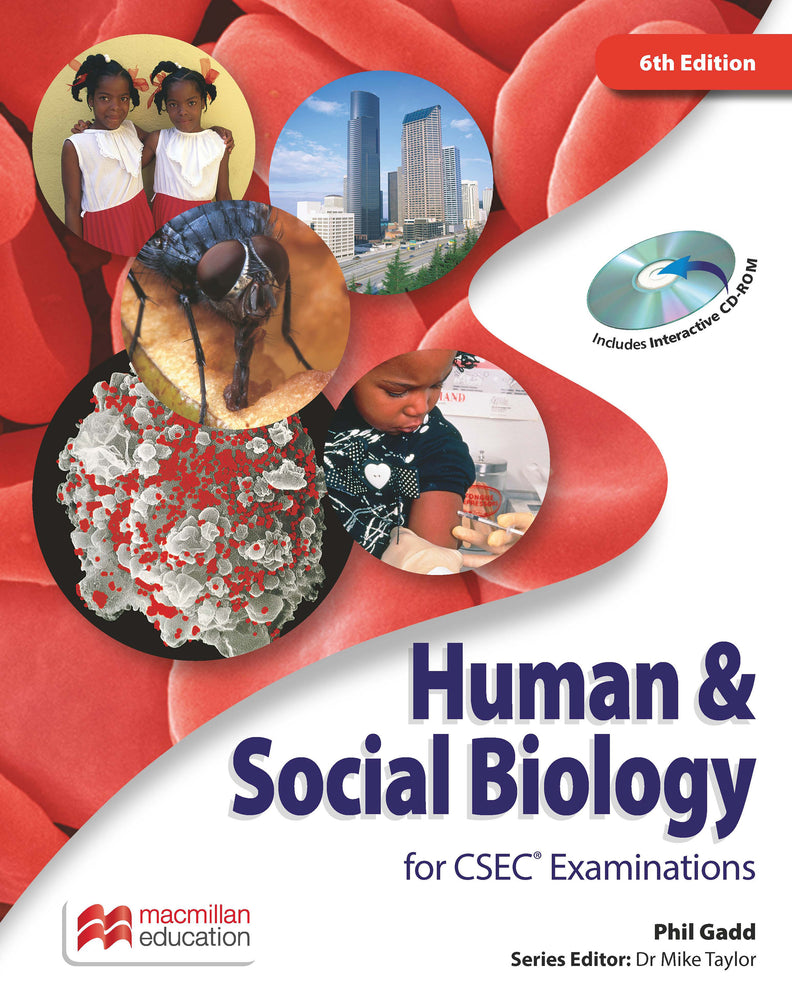 Human & Social Biology for CSEC® Examinations 6th Edition Student's Book and CD-ROM
