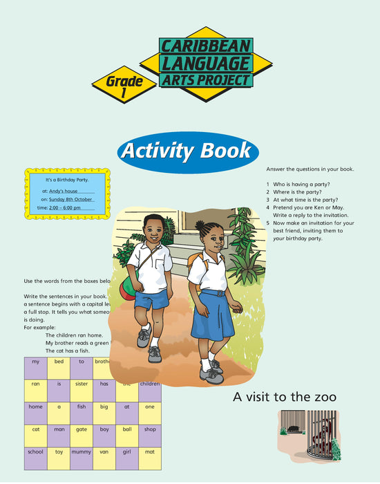 Caribbean Primary Language Arts Project: Grade 1 Activity Book