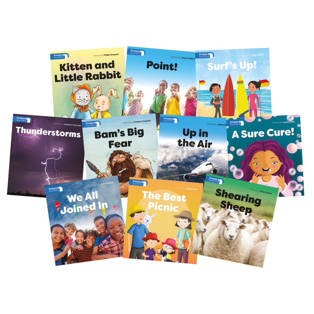 Snappy Sounds F Decodable Books Level 4 Pack  (1 copy of 10 titles)