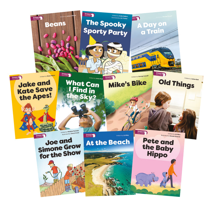 Snappy Sounds Y1 Decodable Books Level 5 Pack  (1 copy of 10 titles)